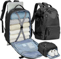 Travel Backpack for Women Men - Flight Approved Carry On with USB Port