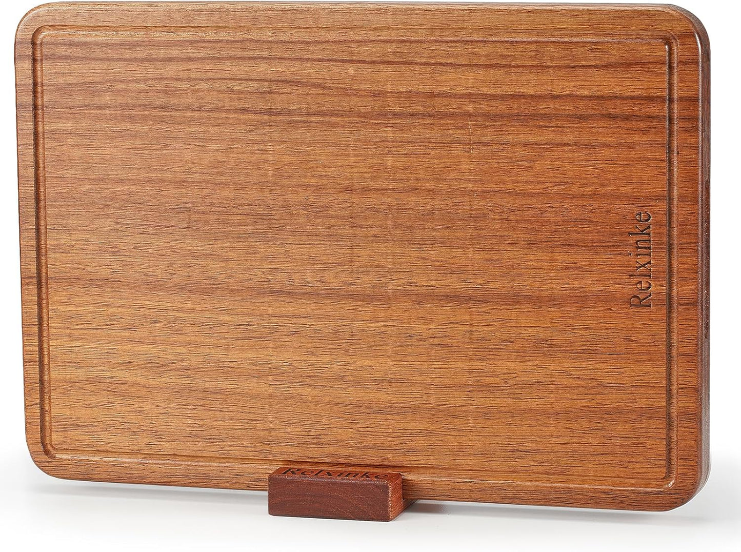 Solid Teak Wood Cutting Board for Kitchen Meat and Vegetables