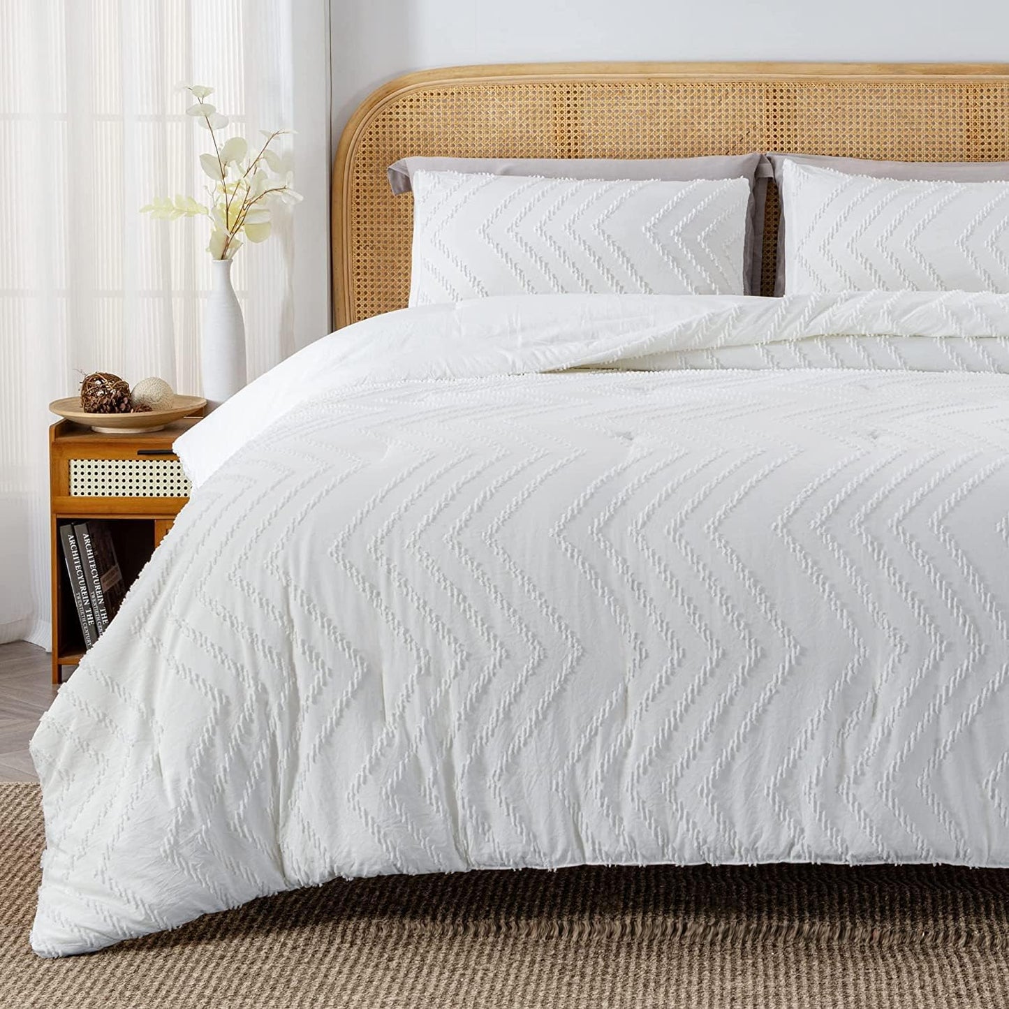 Litanika Comforter Super King Plus Size Set for Cozy Bedding