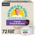 Newman's Own Organics French Roast K-Cup Pods, Dark Roast - Smooth