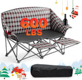 MAIRMAN Loveseat Camping Chair: 600lbs Capacity & Footrest