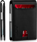 RUNBOX Money Clip Wallet for Men - Slim RFID Blocking Wallet