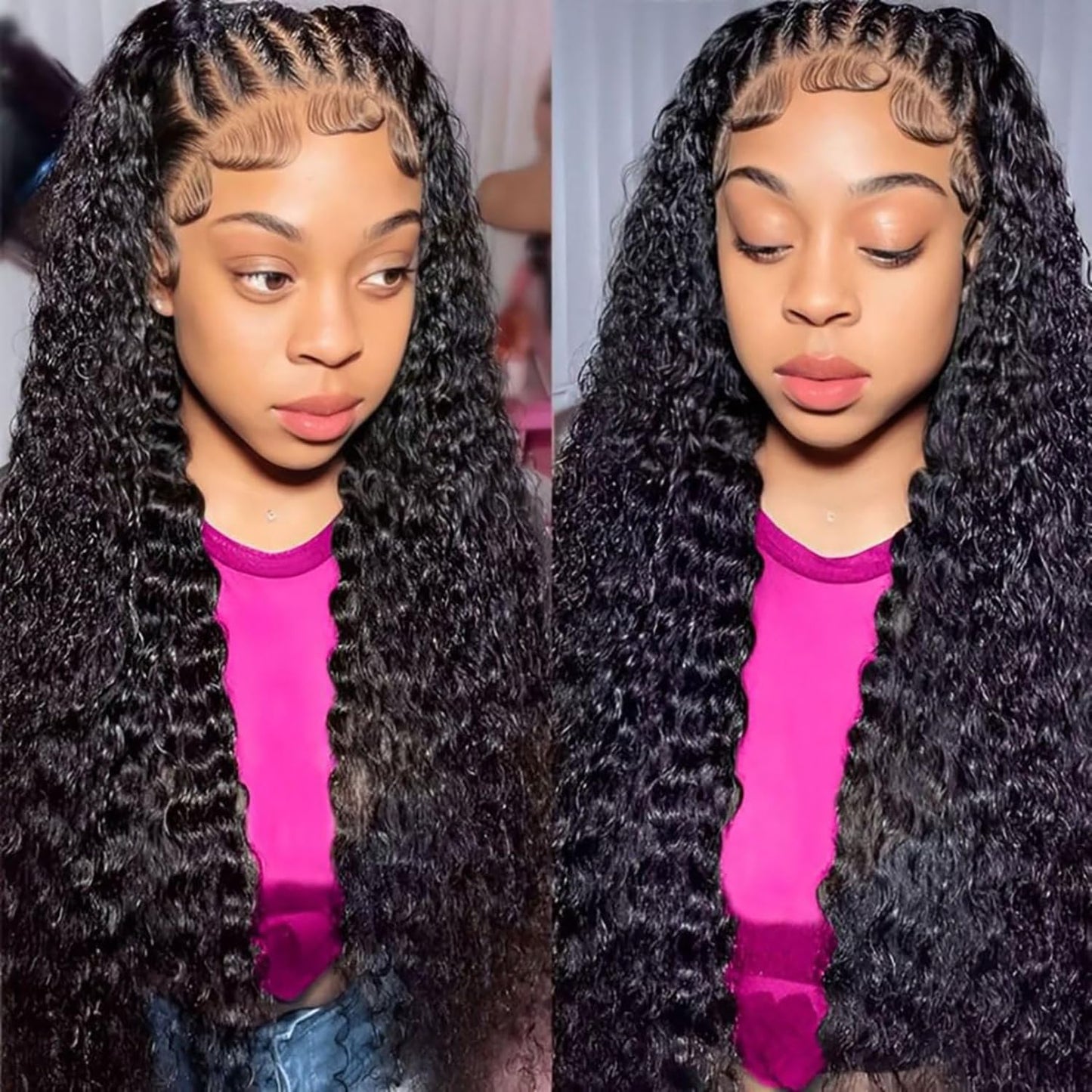 13X6 Lace Front Wigs Human Hair Curly Wigs for Beautiful Styles