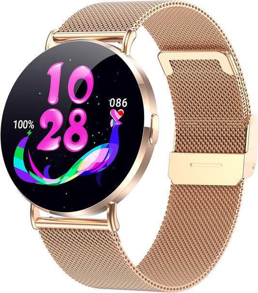 FIRSTYLE Women's Touchscreen Smartwatch - Stay Connected & Fit
