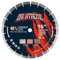 16 in Diamond Concrete Saw Blade, Segmented General Purpose - Fast