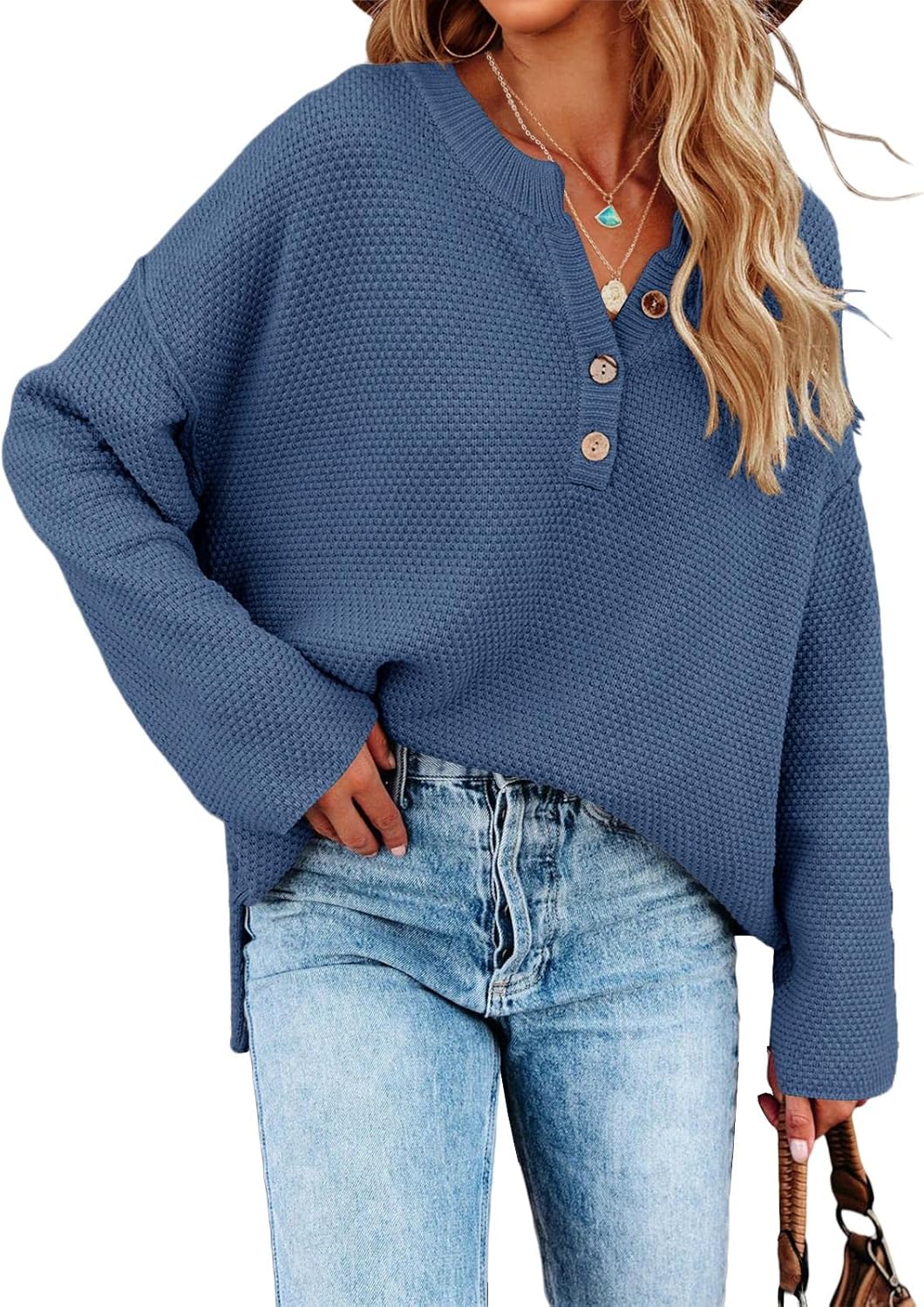 Saodimallsu Women's Oversized Sweaters for Cozy Style