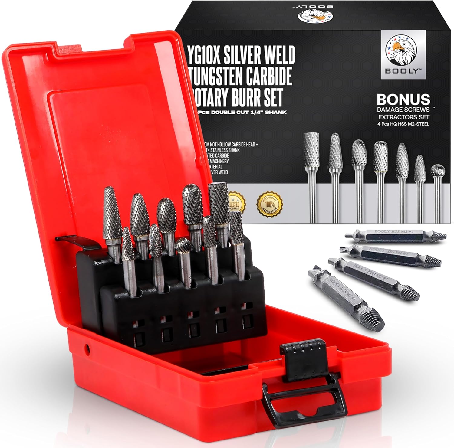 Premium Die Grinder Bits Set for Metal Grinding and More