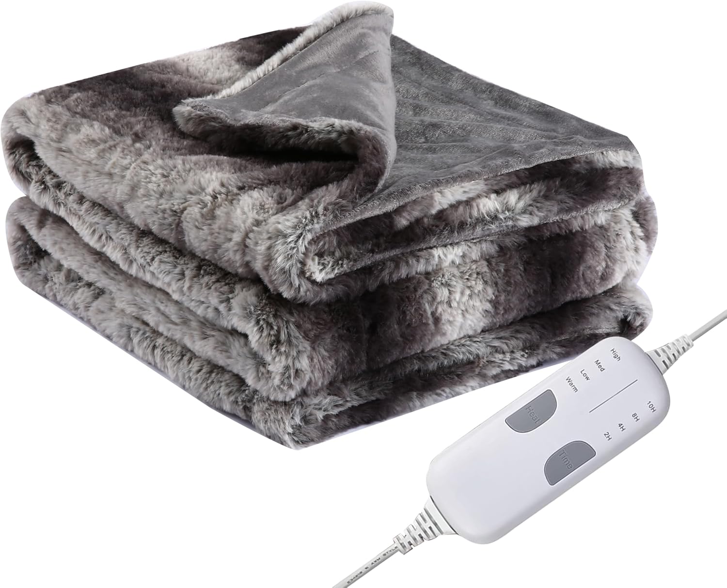 Electric Heated Blanket Throw for Cozy Warmth and Comfort