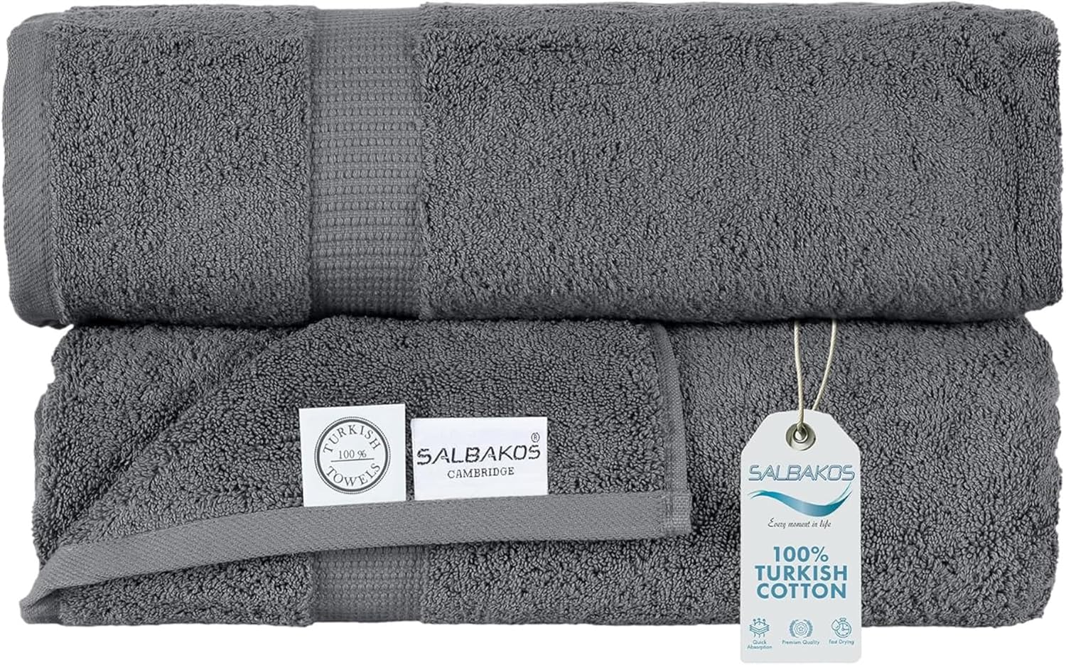 SALBAKOS 100% Turkish Cotton Extra Large Bath Sheet Set Review