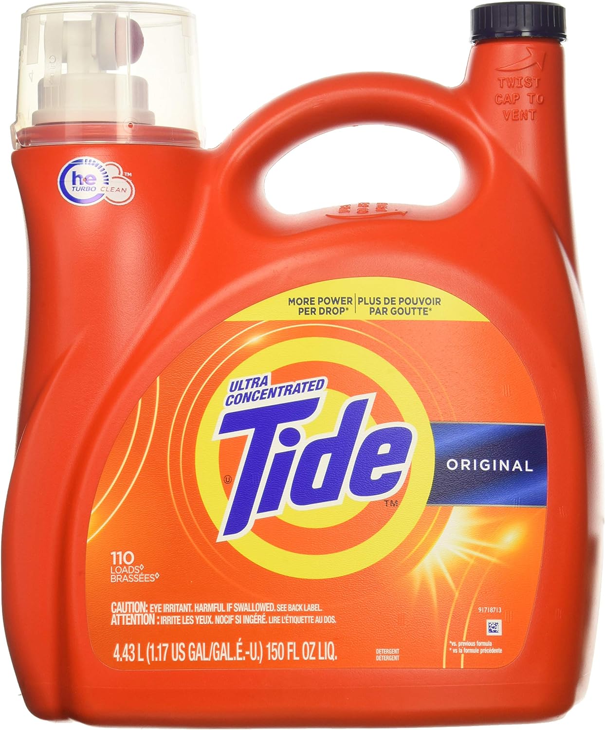 Tide Original High Efficiency Laundry Detergent 150 Oz Mega Value