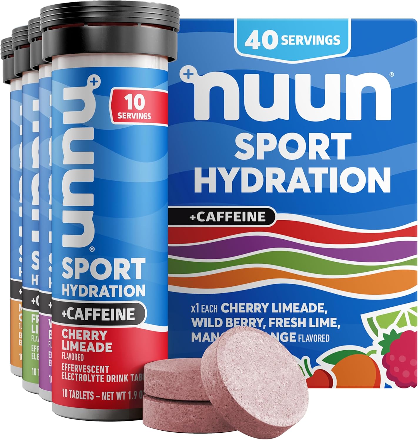 Hydrate & Energize: Nuun Sport + Caffeine Tabs