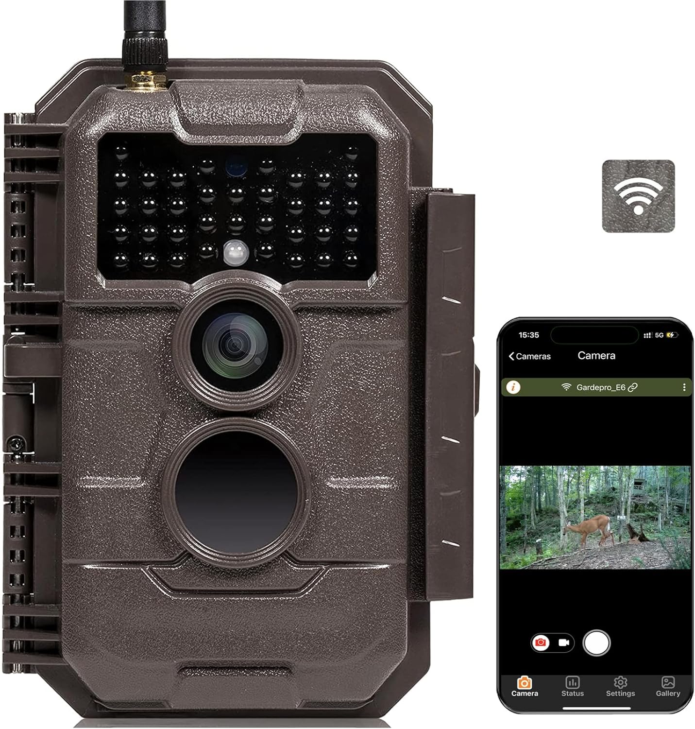 GardePro E6: 48MP WiFi Trail Camera