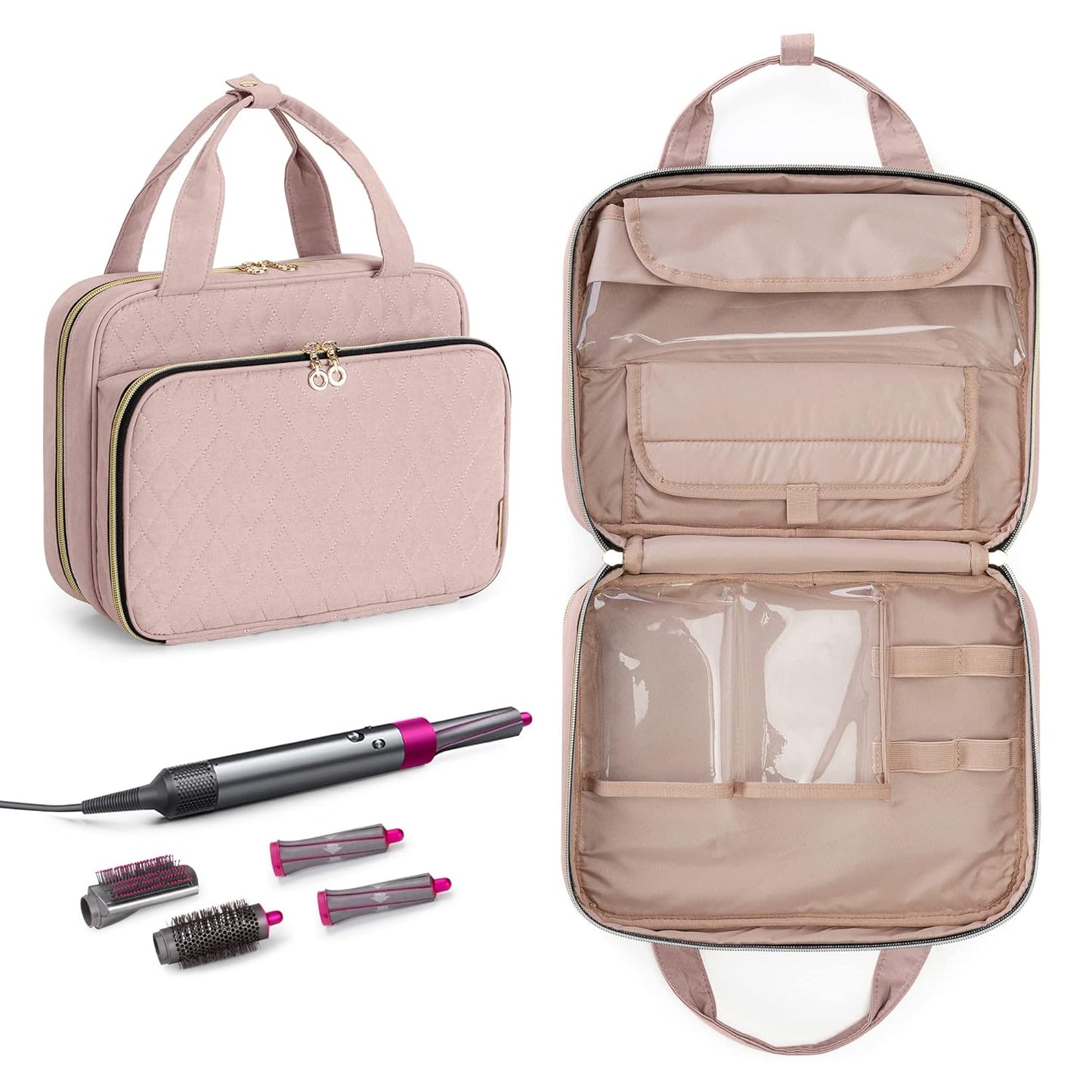 Dyson Airwrap Travel Organizer - Misty Rose