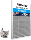 Electrostatic HVAC Air Filter 18x30x1 MERV 8 - Reusable Lifetime