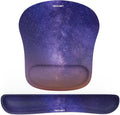 TECKNET Ergonomic Memory Foam Wrist Rest Set - Pain Relief & Easy Typing!