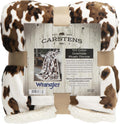 Wrangler Ultra Premium Plush Sherpa Throw Blanket 54in x 68in - Super
