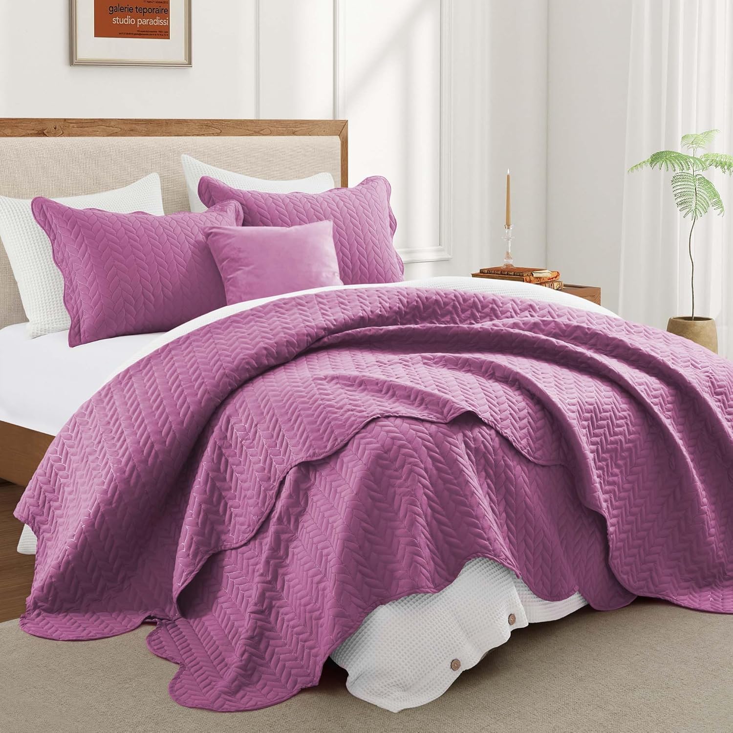 IR Imperial Rooms Queen Quilt Bedding Set for All Seasons