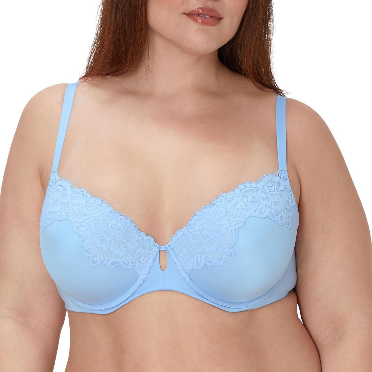 Maidenform Comfort Devotion Underwire Bra with Lace Trim