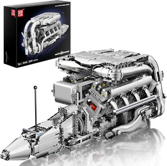 Mould King V8 Engine Building Set for Adults - 2899 Pieces
