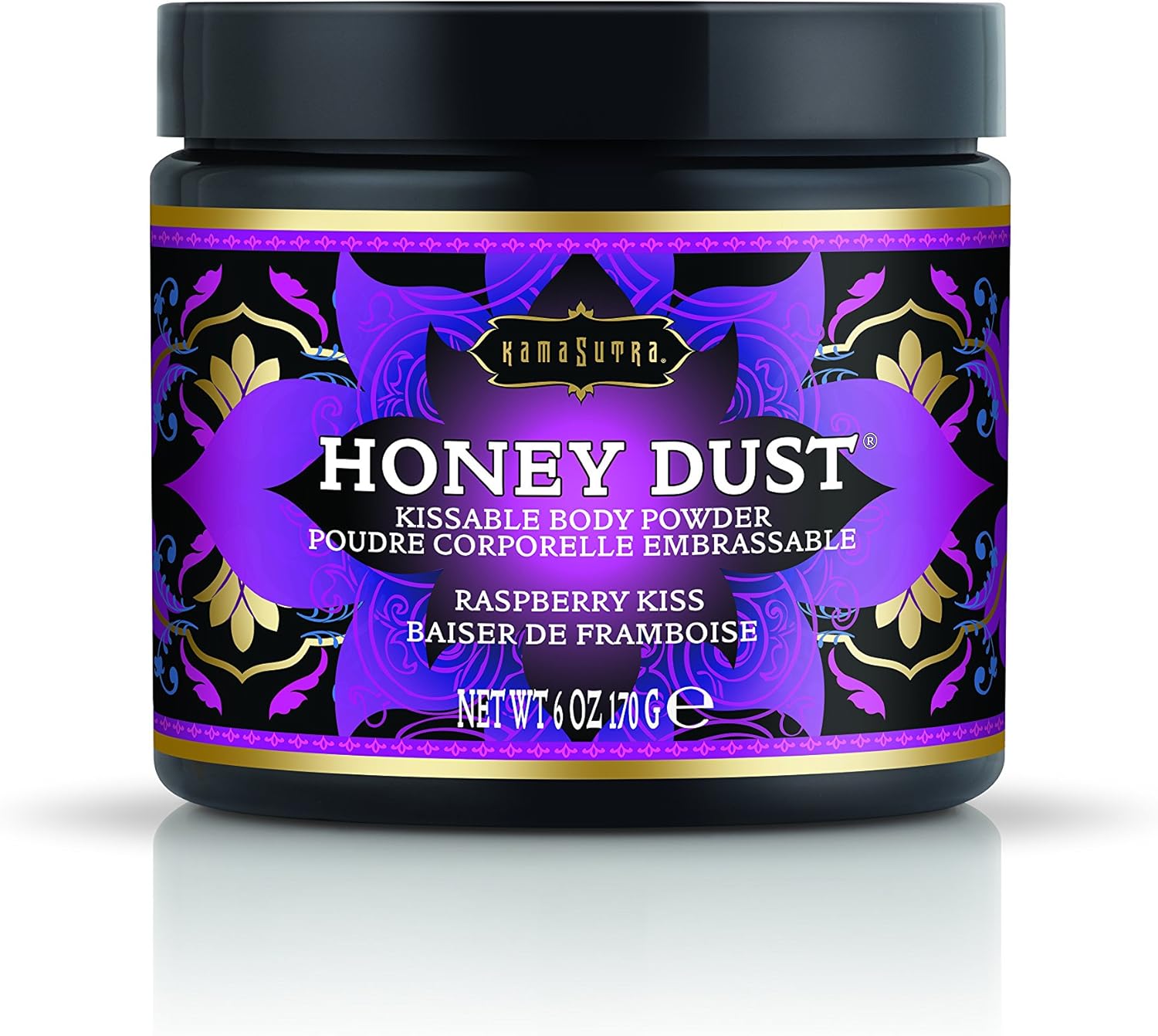 KAMA SUTRA Honey Dust Raspberry Kiss Body Powder for Sensual Fun