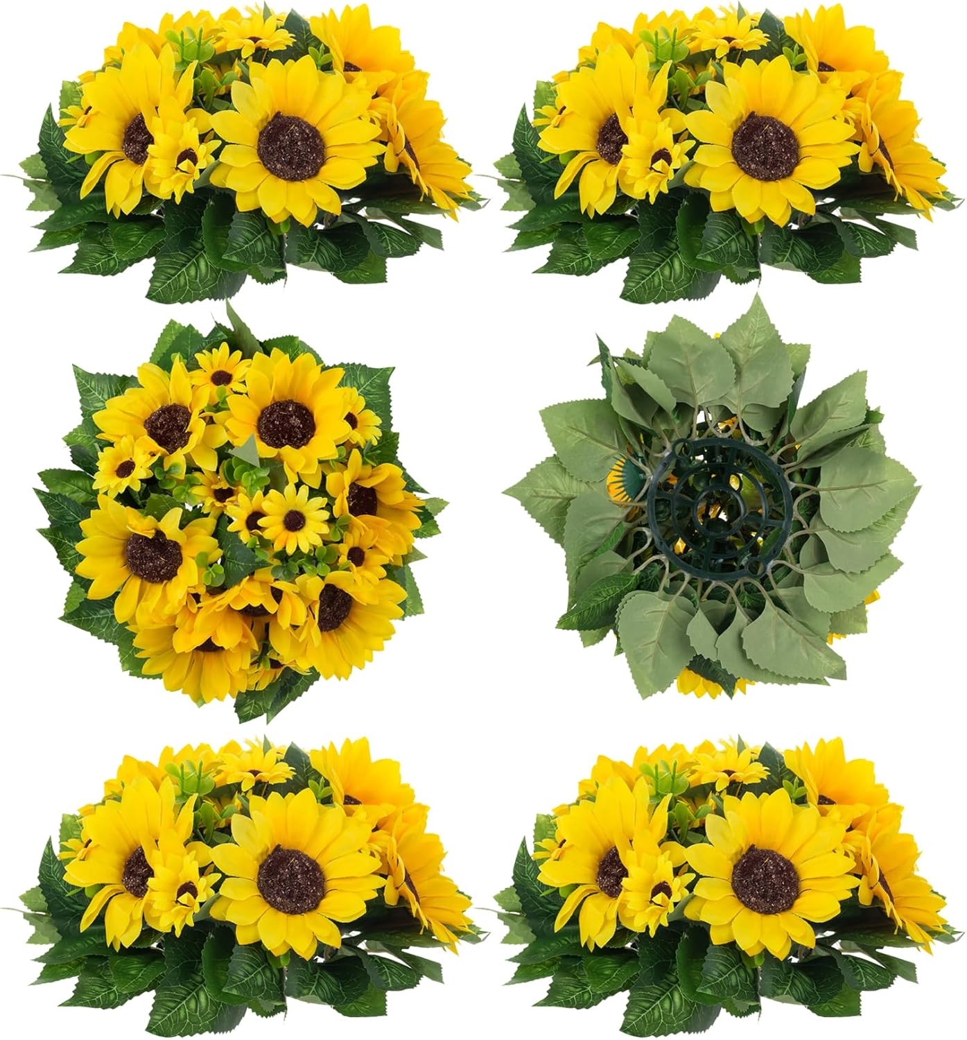 BLOSMON Sunflowers Artificial Flowers Centerpieces for Events