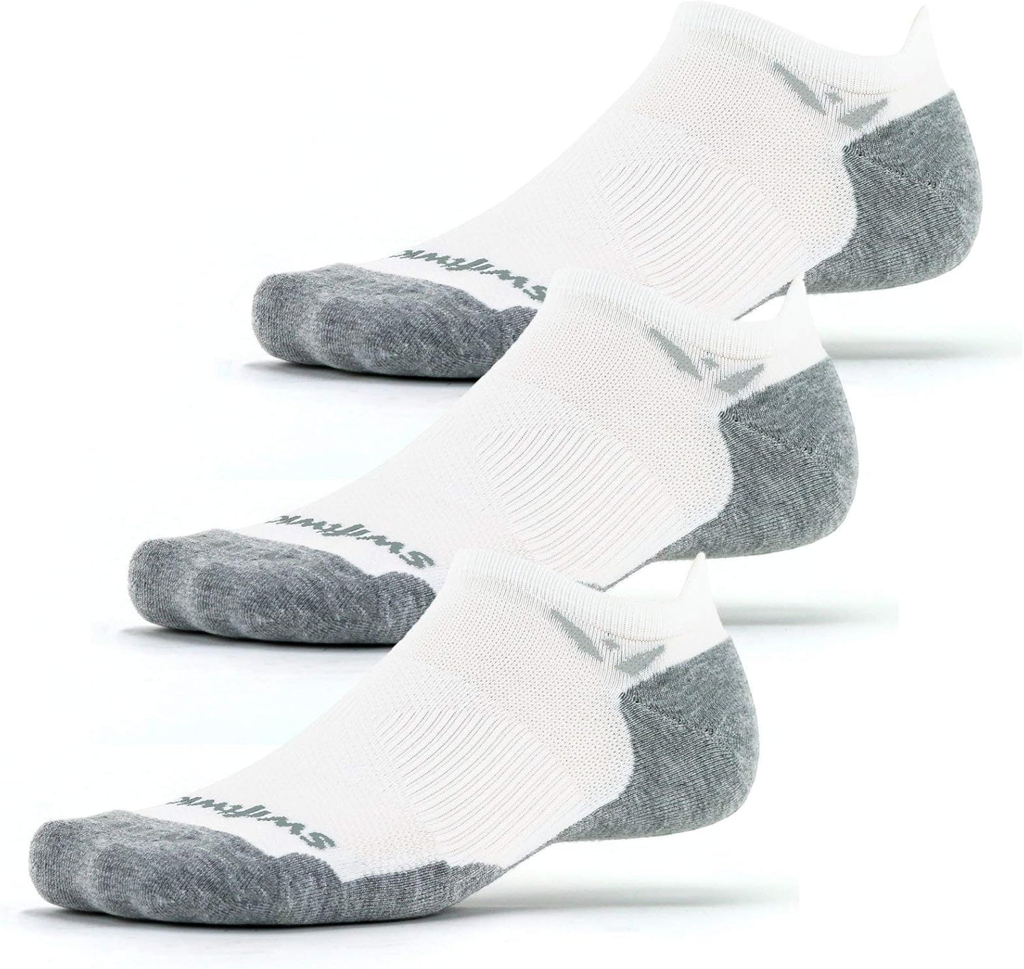 Swiftwick MAXUS No Show Tab Running & Golf Socks with Cushion