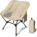 Lightweight Camping Chairs with Adjustable Height - Portable Foldable