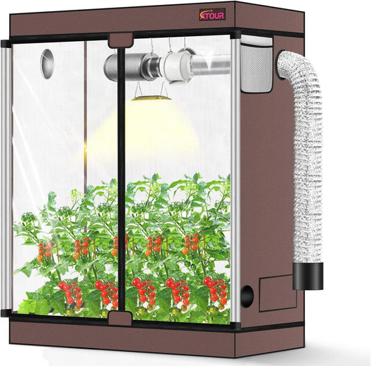 High Reflective Mylar 4x2 Grow Tent for Indoor Plant Growth