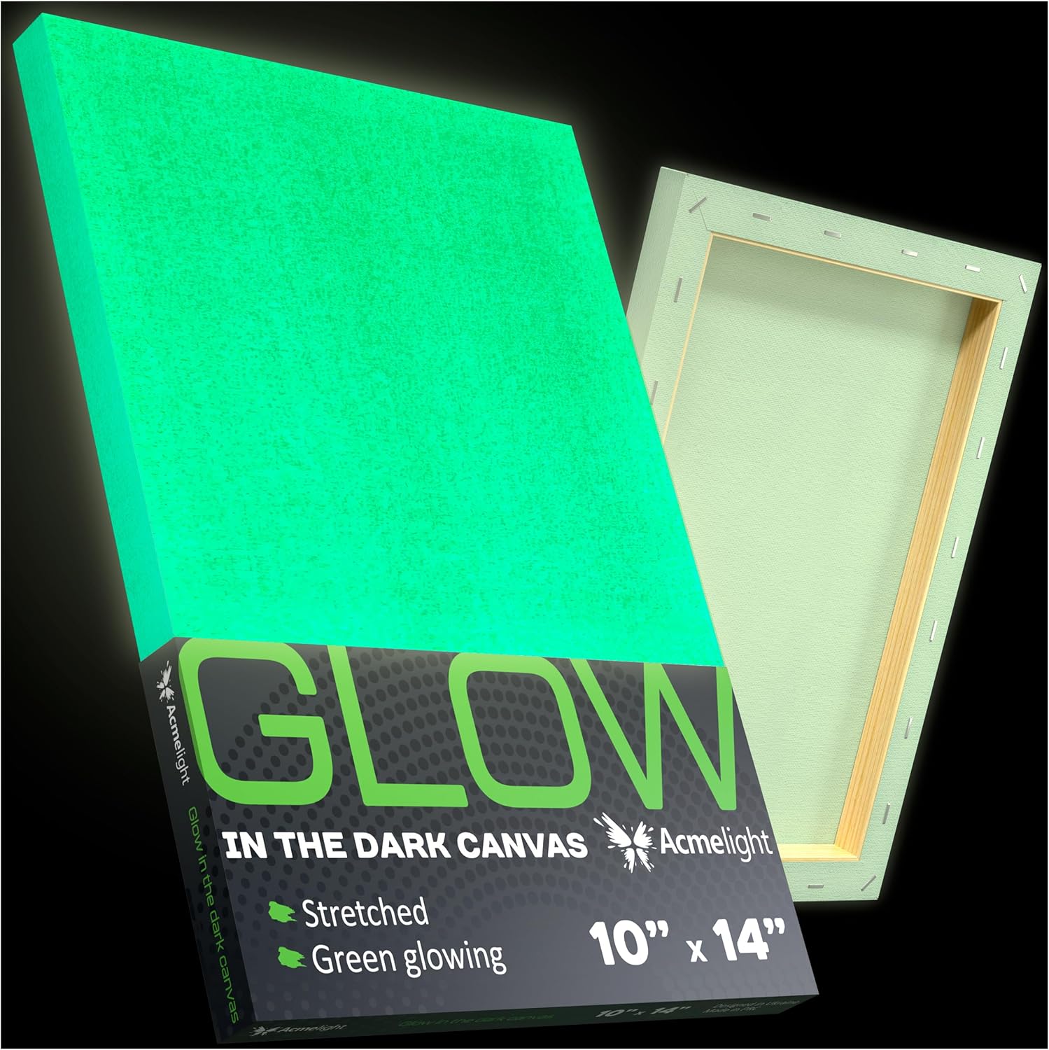 Glow in The Dark Canvas Boards for Creative Artists and Kids