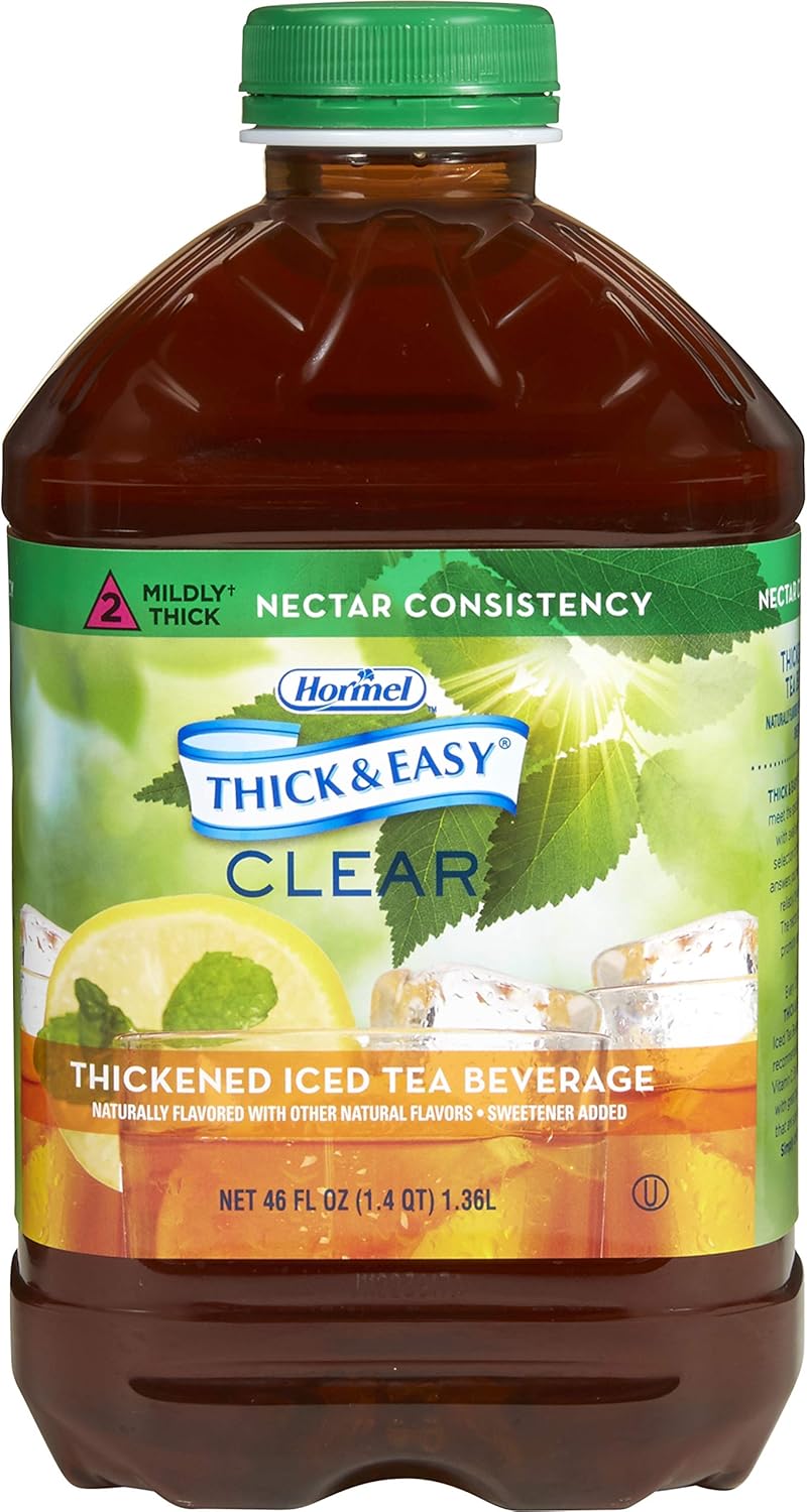 Thick & Easy Clear Thickened Iced Tea for Dysphagia Needs