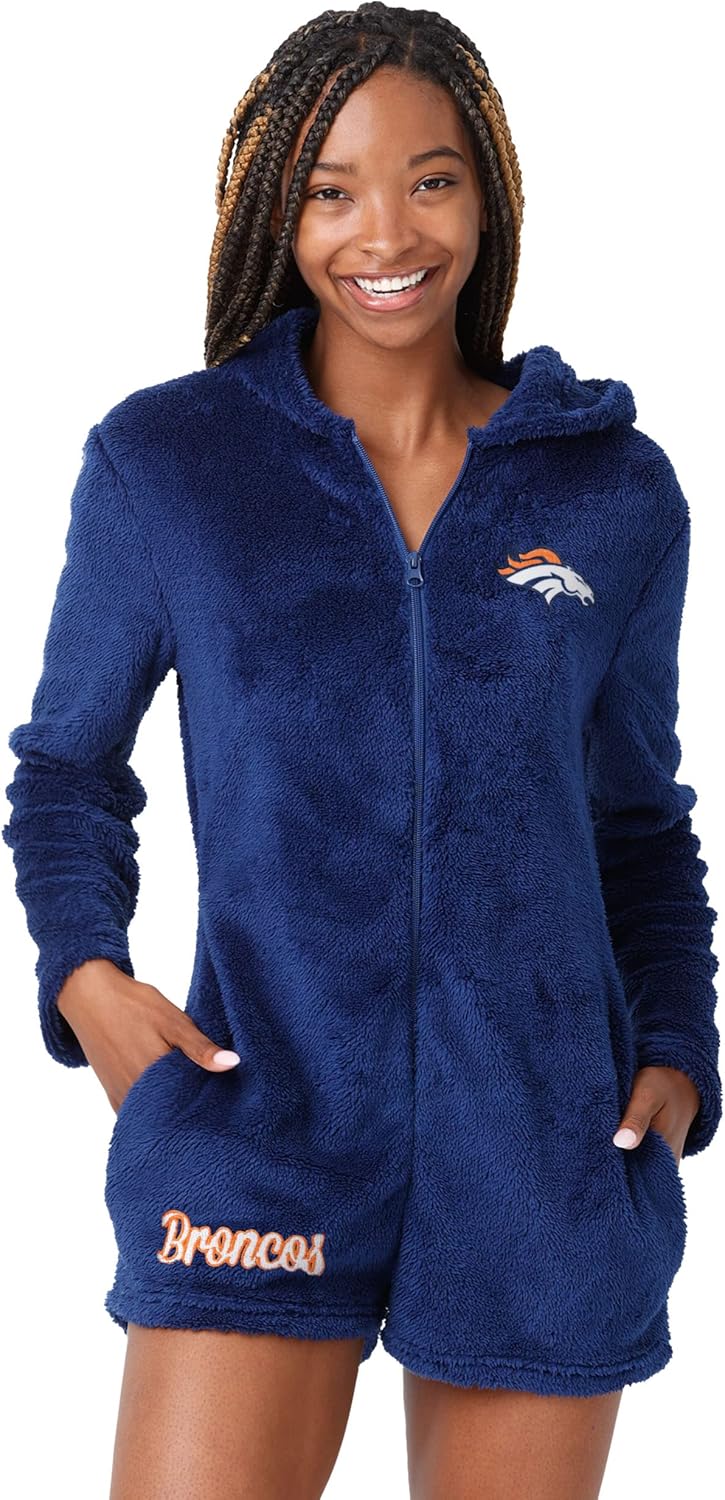 FOCO Women's NFL Team Logo Cozy Lounge Onesie Pajamas Review