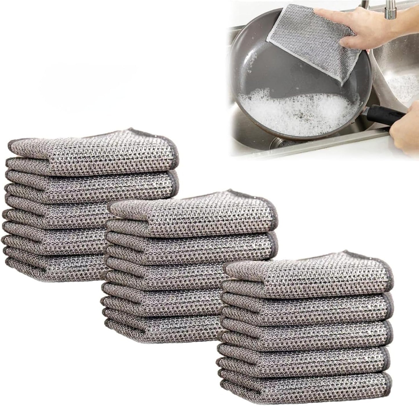Miracle Wire Cleaning Cloths - 15pcs Set