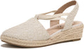 Women Katrina 2 Slip-On Wedge - Fabric Almond Toe Comfort