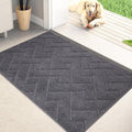 Dirt Trapping Door Mat 24 in x 35.5 in - Low Profile Entry Rug