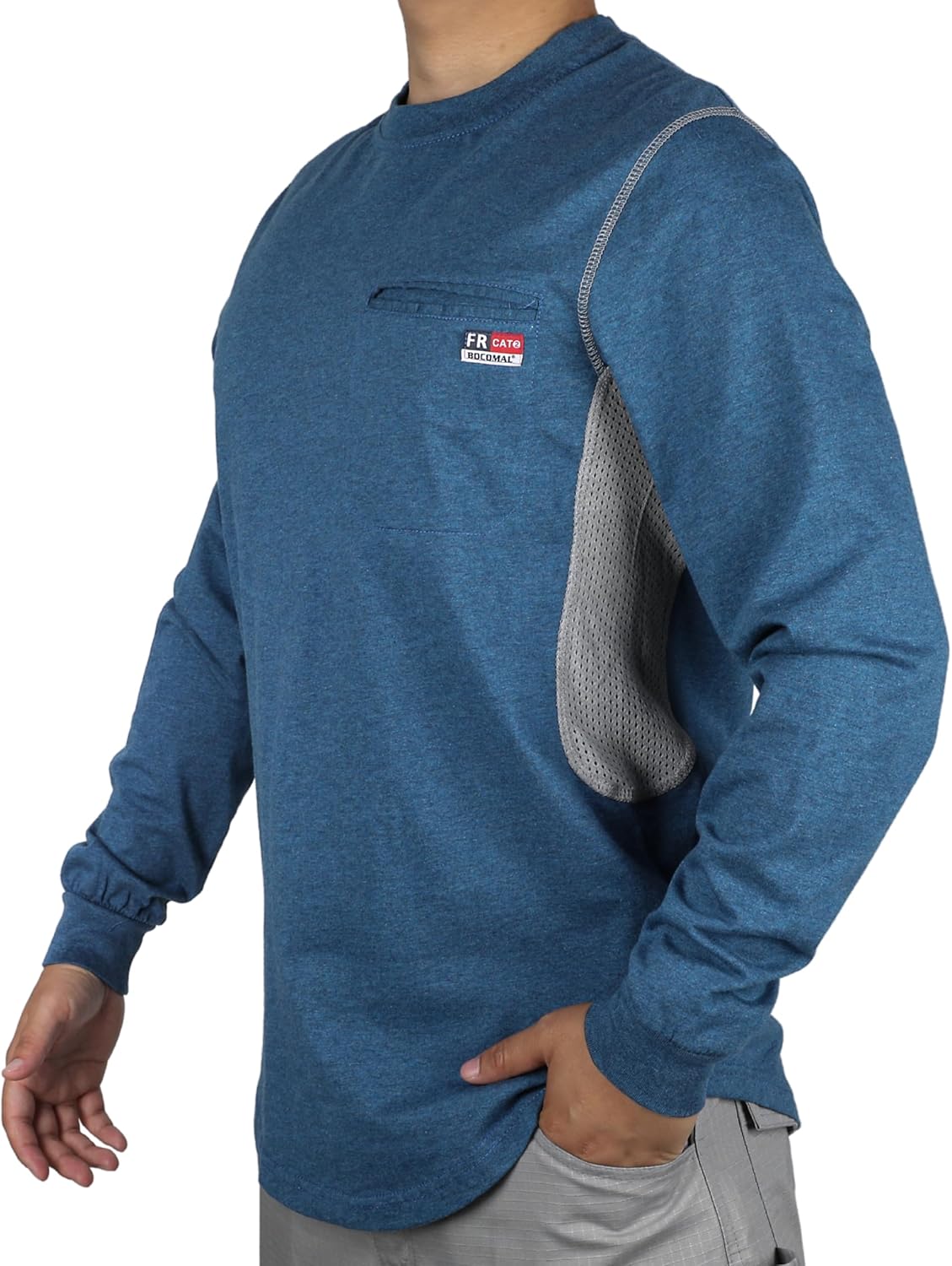 BOCOMAL FR Shirts for Summer with Breathable Vented Design