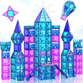 Magnetic Tiles 102 Pieces Diamond Magnetic Building Blocks - Frozen