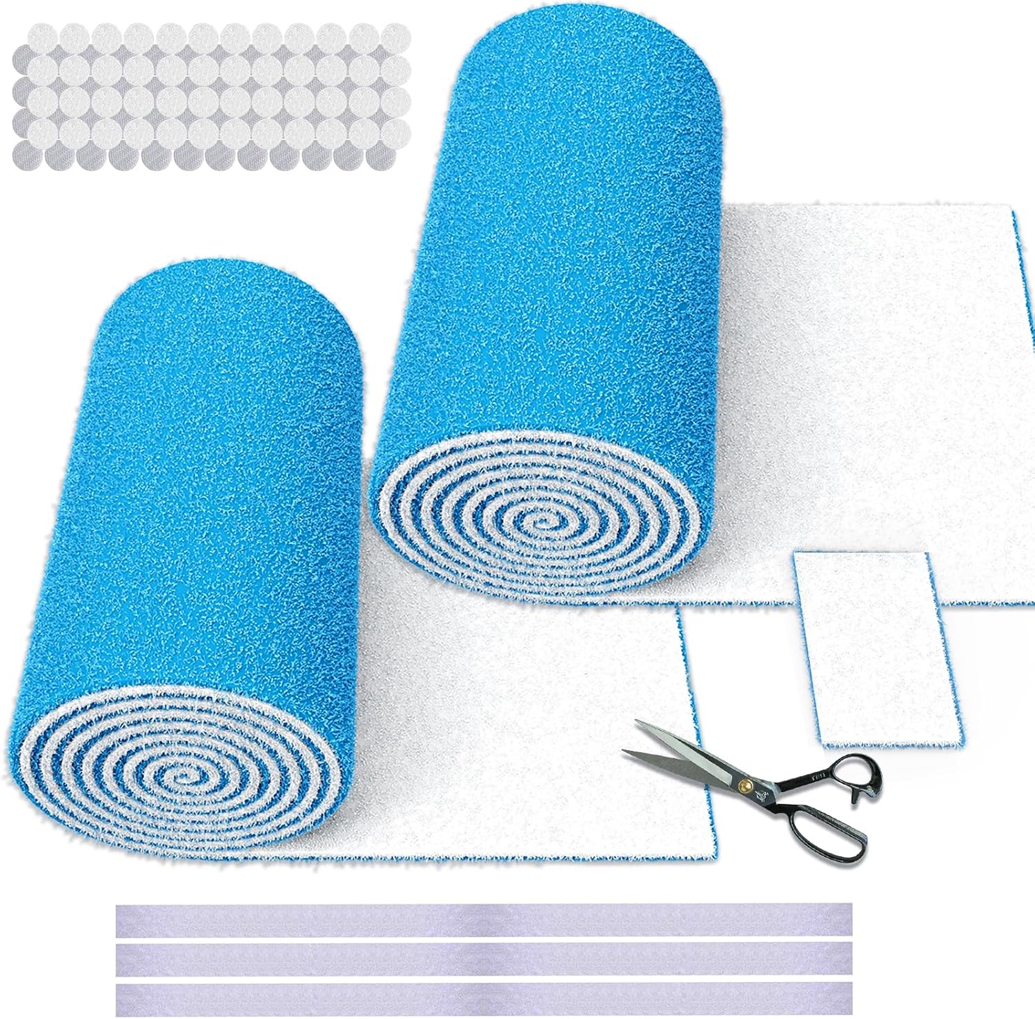 2 Rolls Air Vent Filters for Enhanced Air Quality and Efficiency