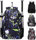 Sports Baseball and Softball Bat Bag with Shoe Compartment