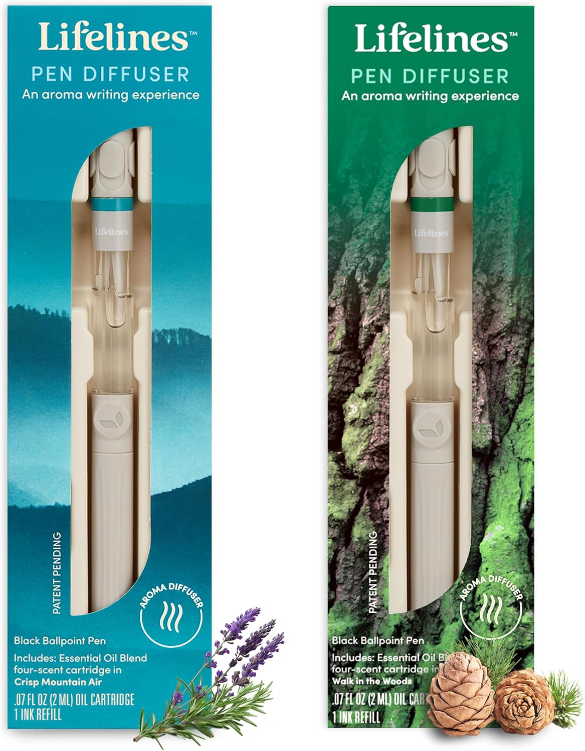 Lifelines Scented Pen Duo - Aromatherapy On-the-Go