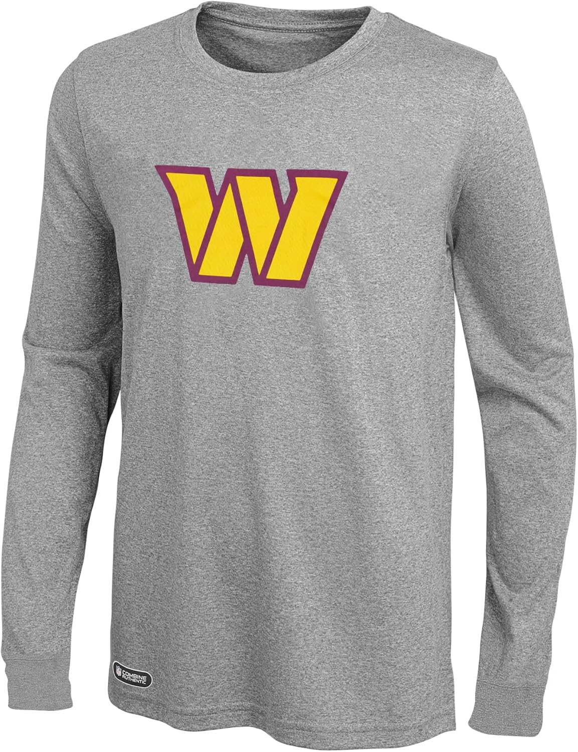 Outerstuff NFL Men's Long Sleeve Tee with Stadium Logo Design