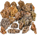 Dragon Stone Aquarium Rocks 2-8 in Natural Tank Stones - Real Texture