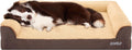 Orthopedic Dog Bed U-Shaped Foam Sofa - Large Supportive Bolster