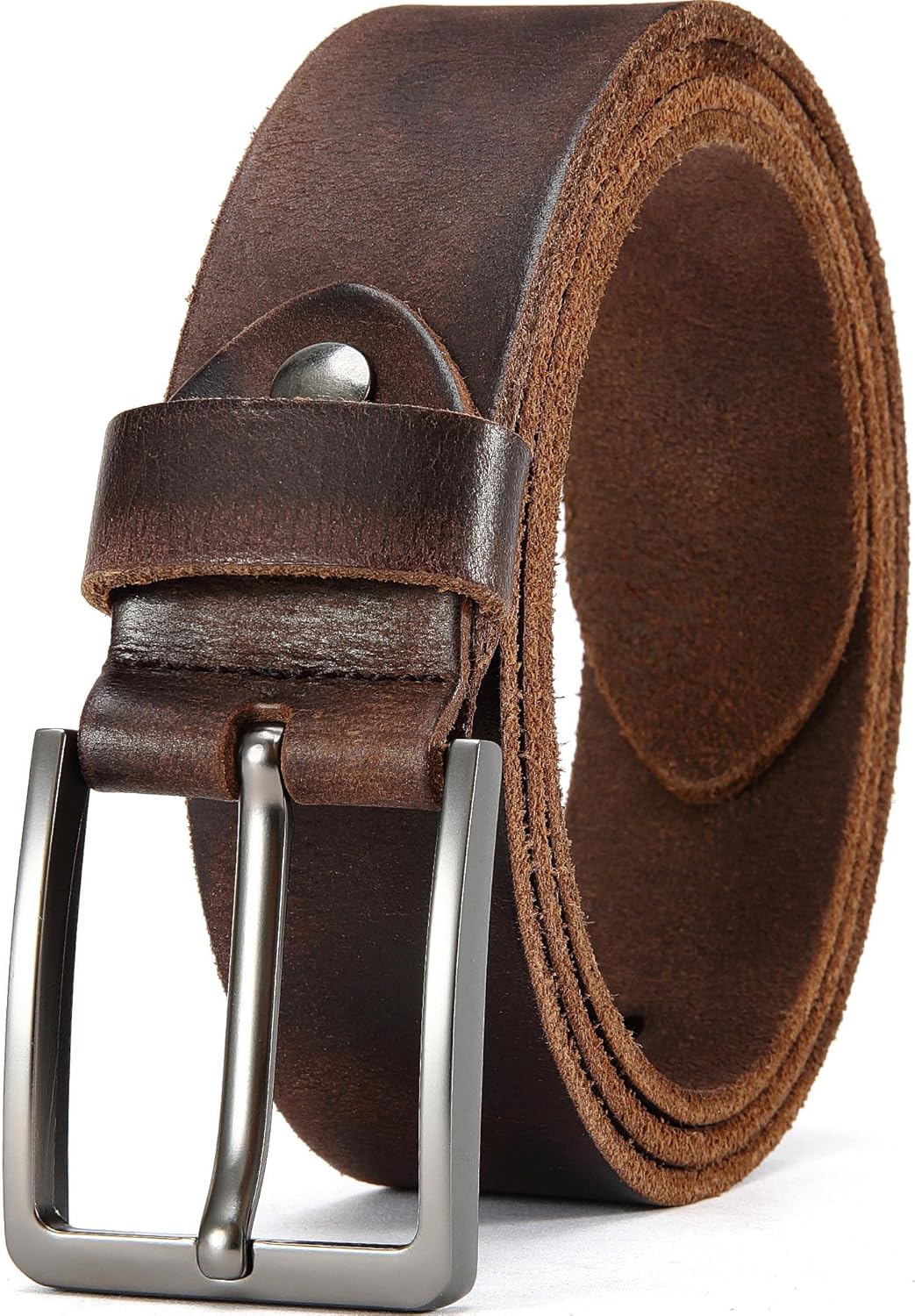 DOOPAI Men's Genuine Leather Casual Belt - Durable & Stylish