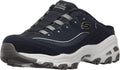 Skechers Sport Women's D'Lites Slip-On Mule Sneaker - Cushioned shoe