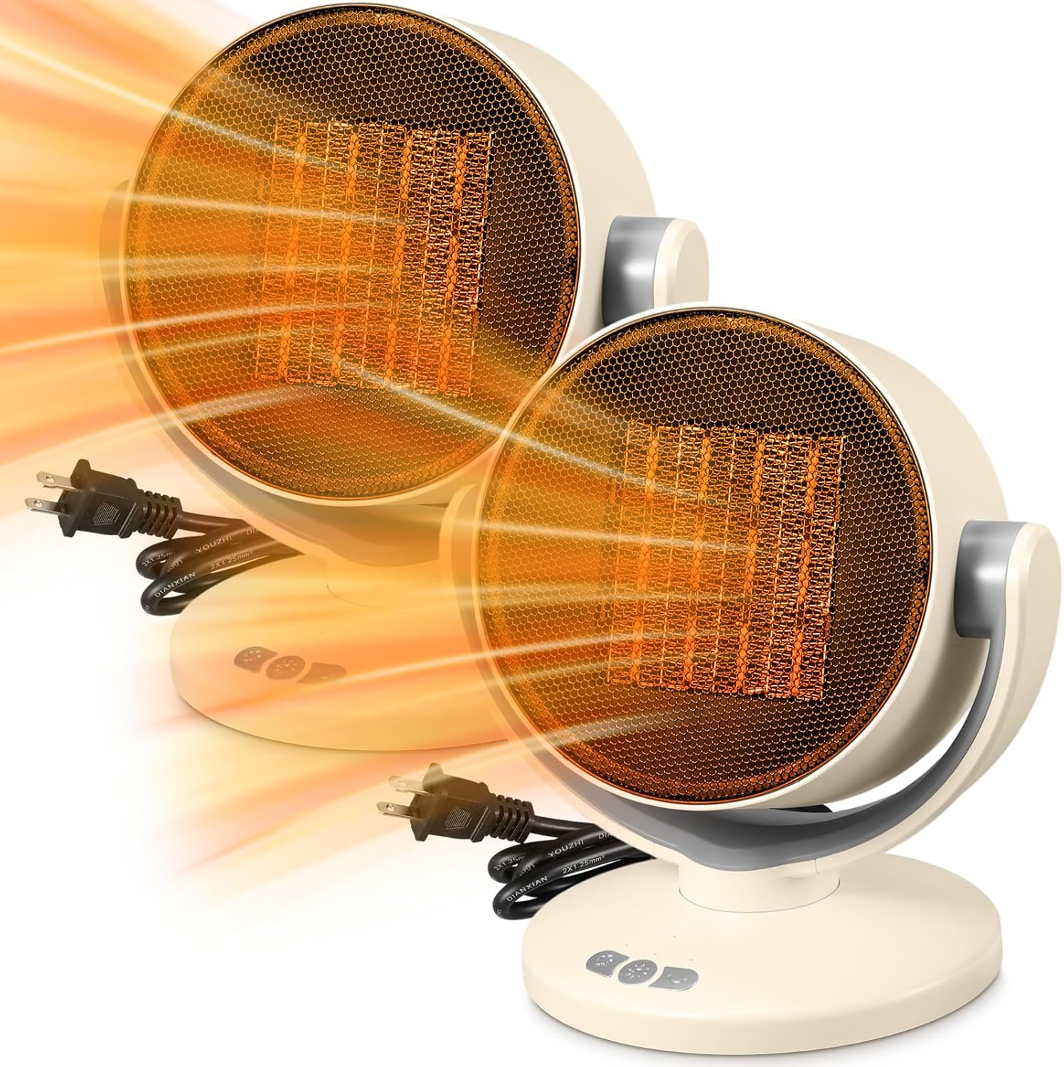 Powerful 2-in-1 USB Heater - Quiet & Portable