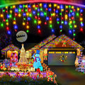 Heceltt Christmas Lights Outdoor 1280 LED Ice Lights - 131 ft