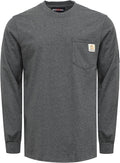 BOCOMAL FR Shirts for Men Lightweight Classic Crew Long Sleeve CAT2