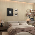 32x315in Extra Wide Light Brown Wood Grain Wallpaper Peel and Stick