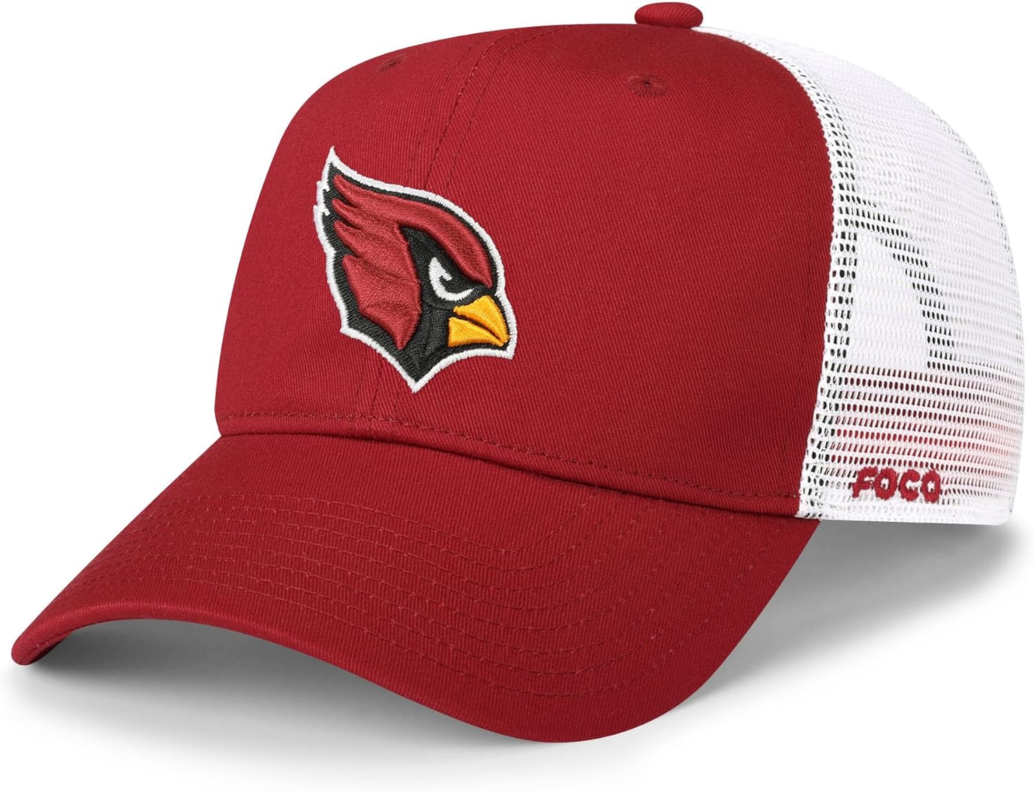FOCO Men's NFL Team Logo Mesh Trucker Hat for Ultimate Comfort