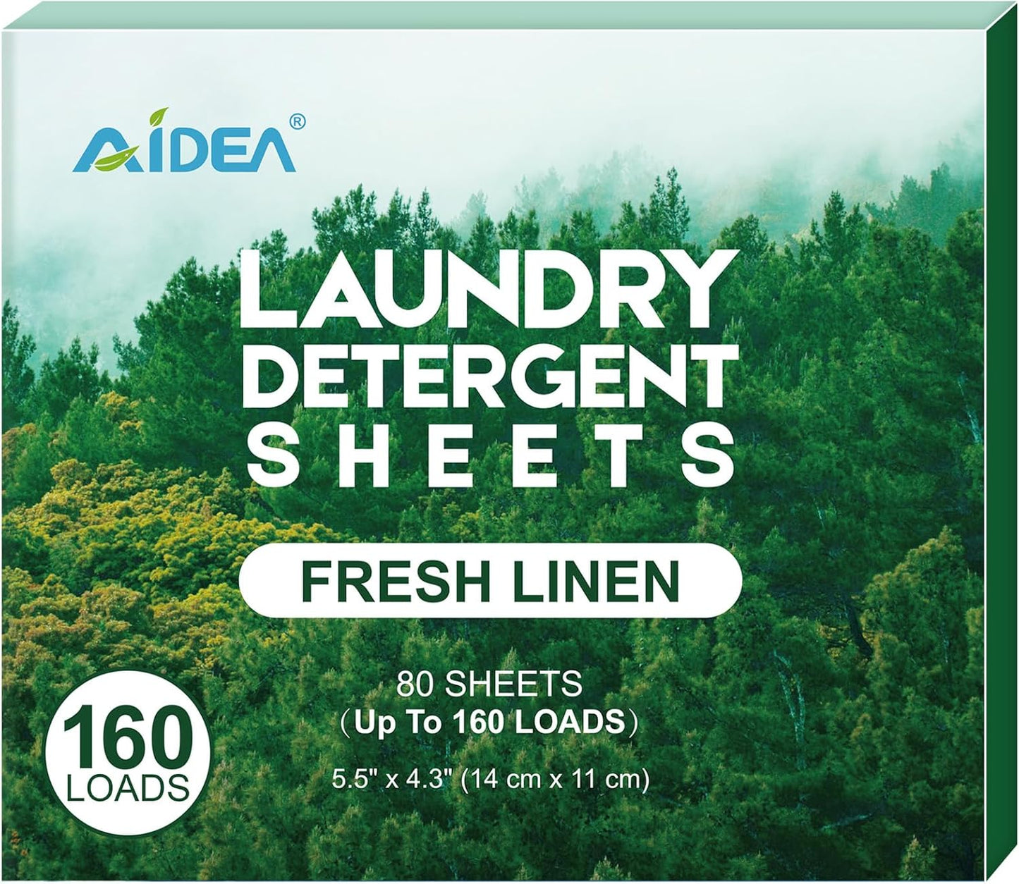Travel-Friendly Laundry Sheets - 160 Loads
